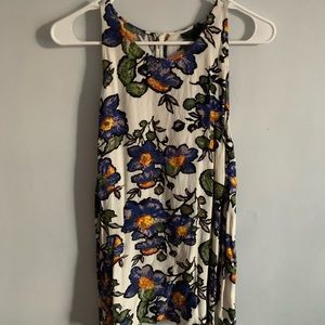 TOPSHOP Floral Tank Top